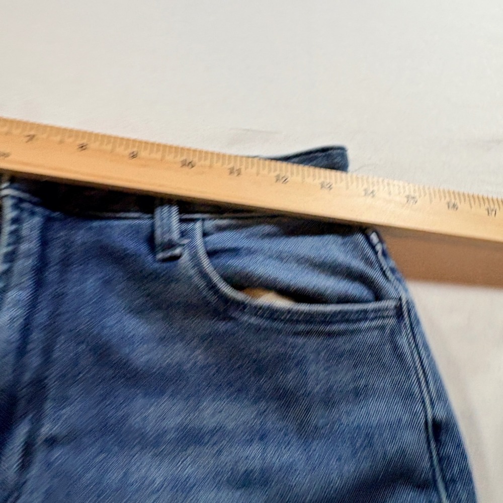 Old Navy Wow Flare Jeans Womens 4 Blue High Rise Stretch Denim Bell Bottoms - Picture 6 of 9